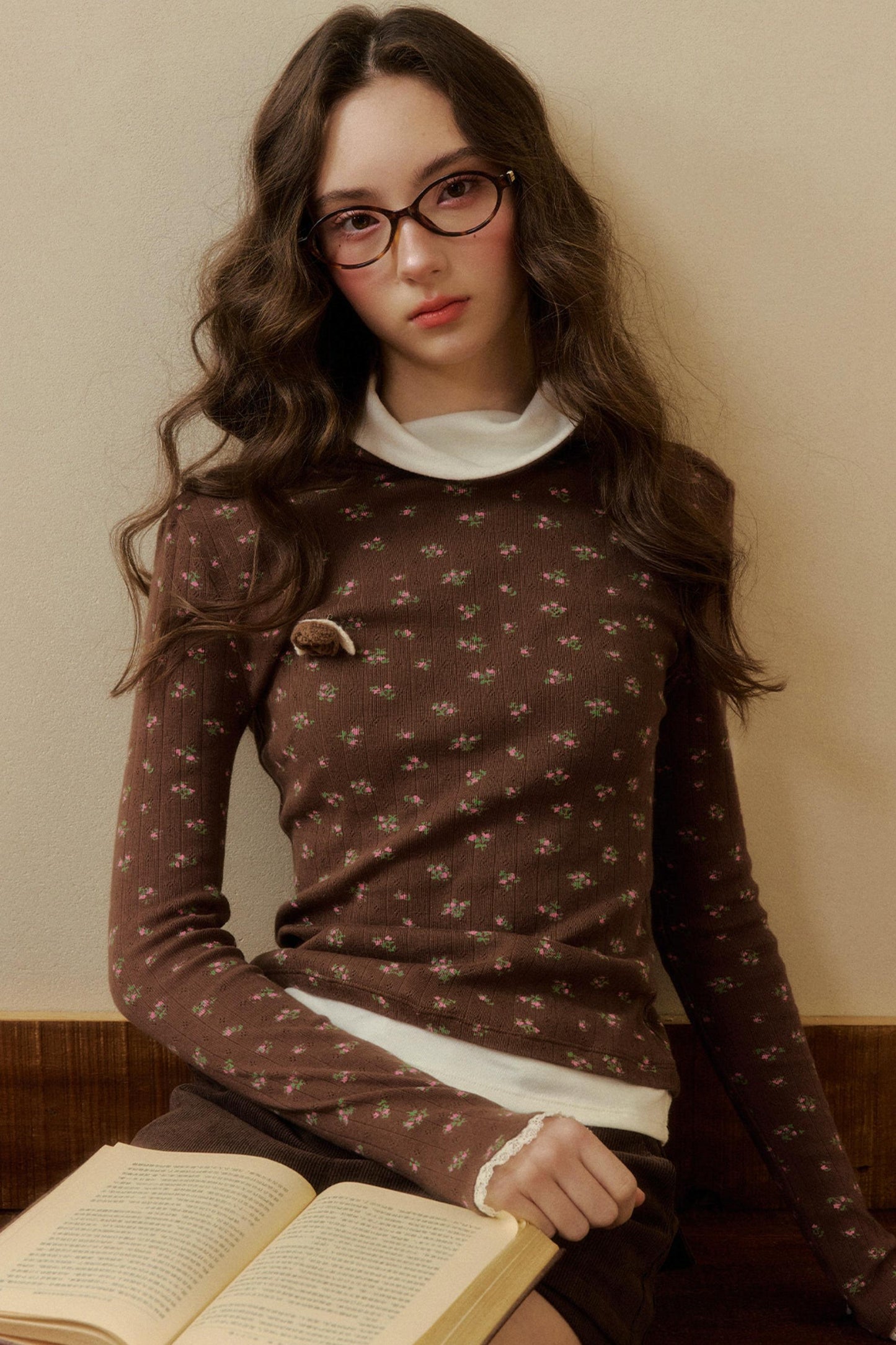 Tight Turtleneck Top