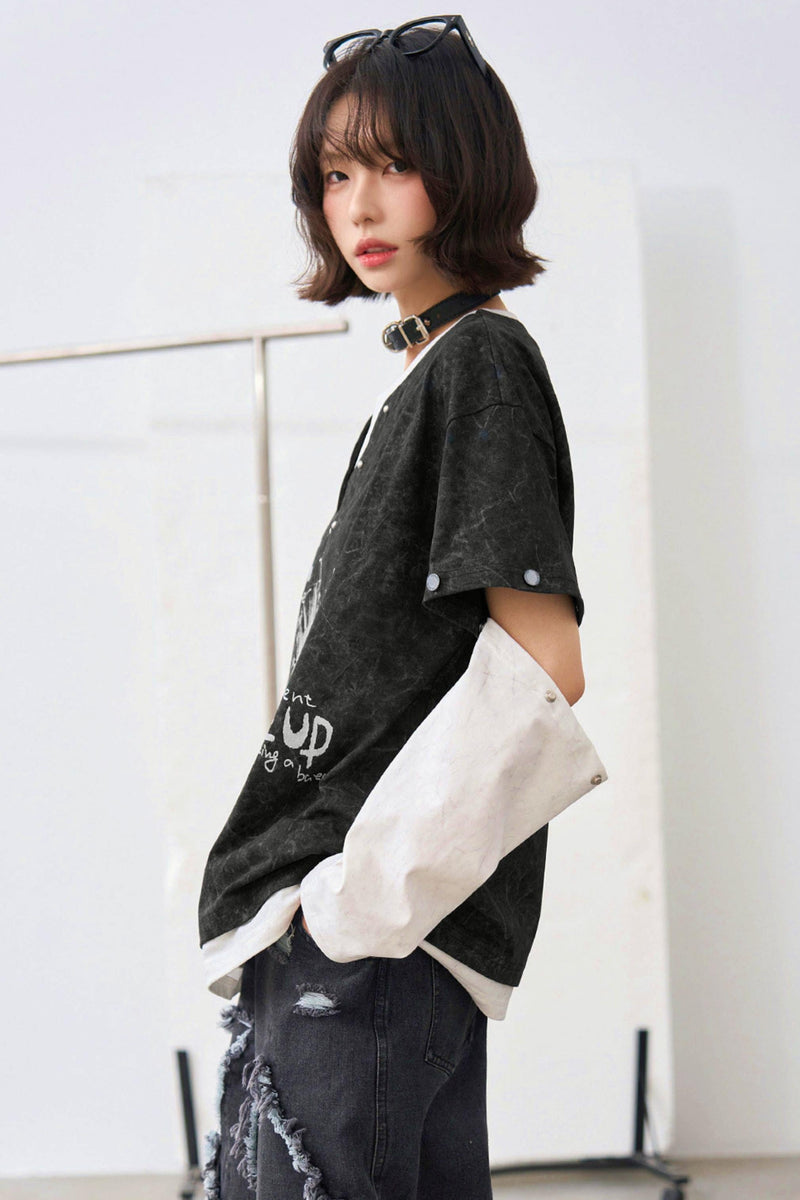 Rockin' Mode Loose Tops