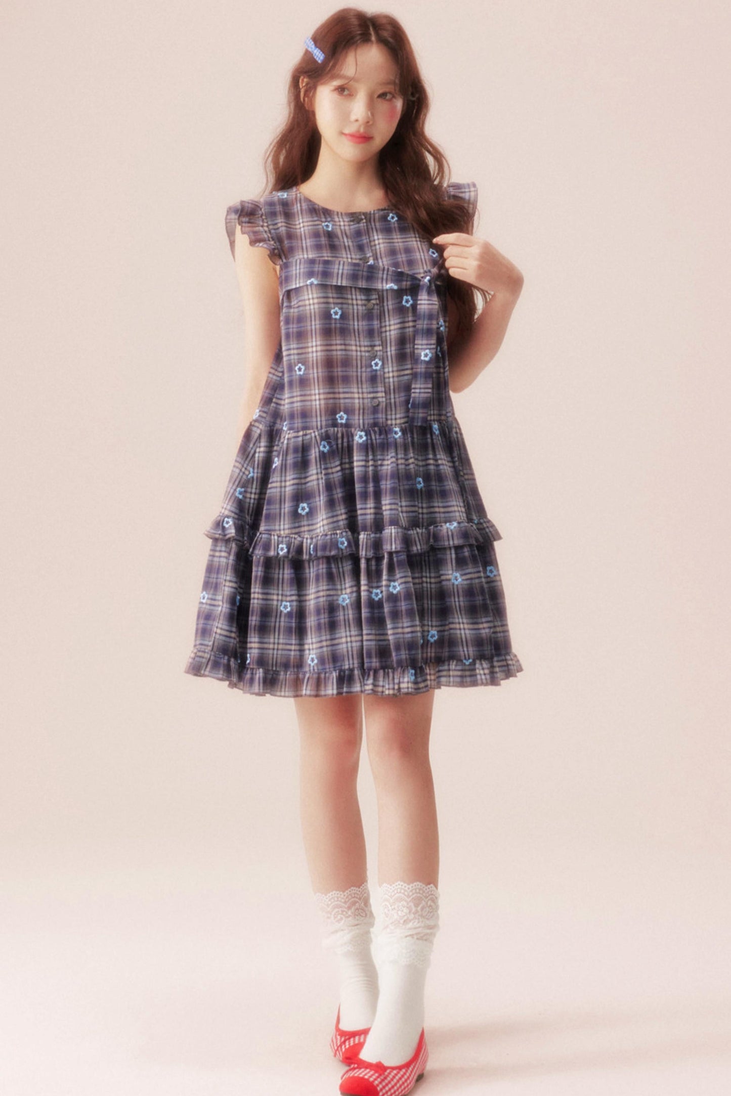 Summer Plaid Dress