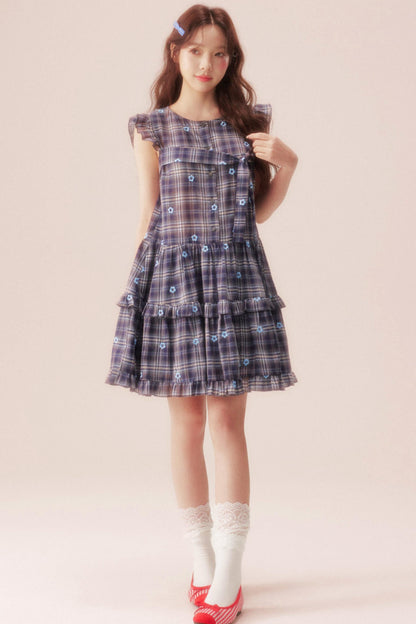 Summer Plaid Dress