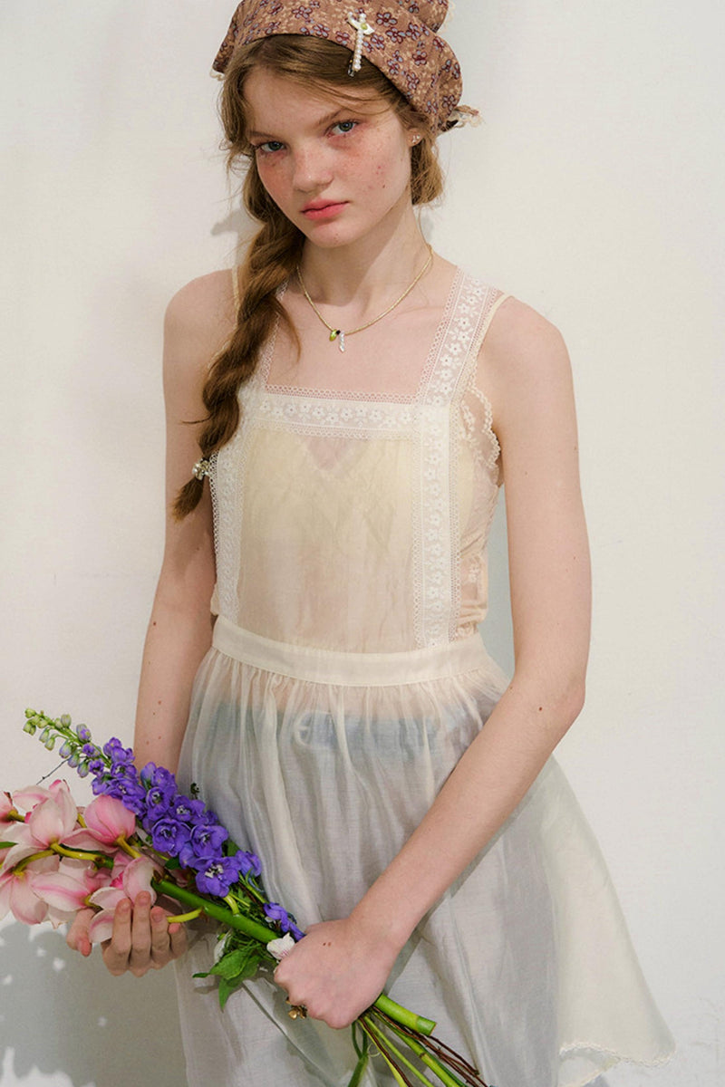 Mist Garden Lace Dress