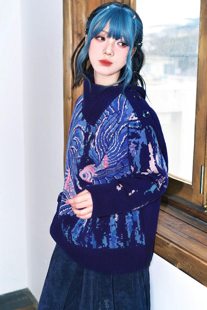 Floating Findream Jacquard Top