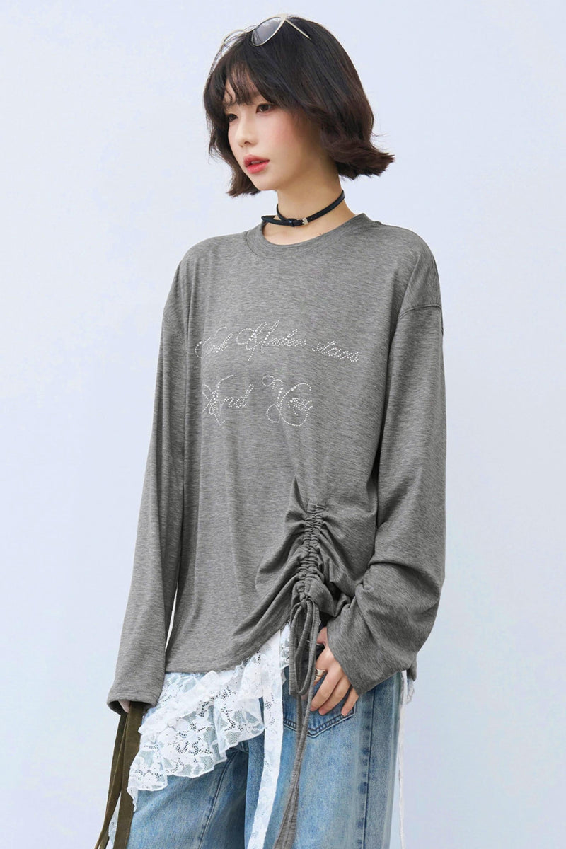 Y2k Loose Top