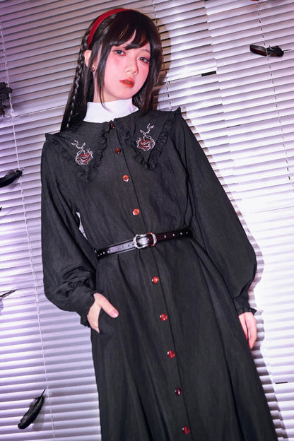 Eden Embroidered Lace Dress