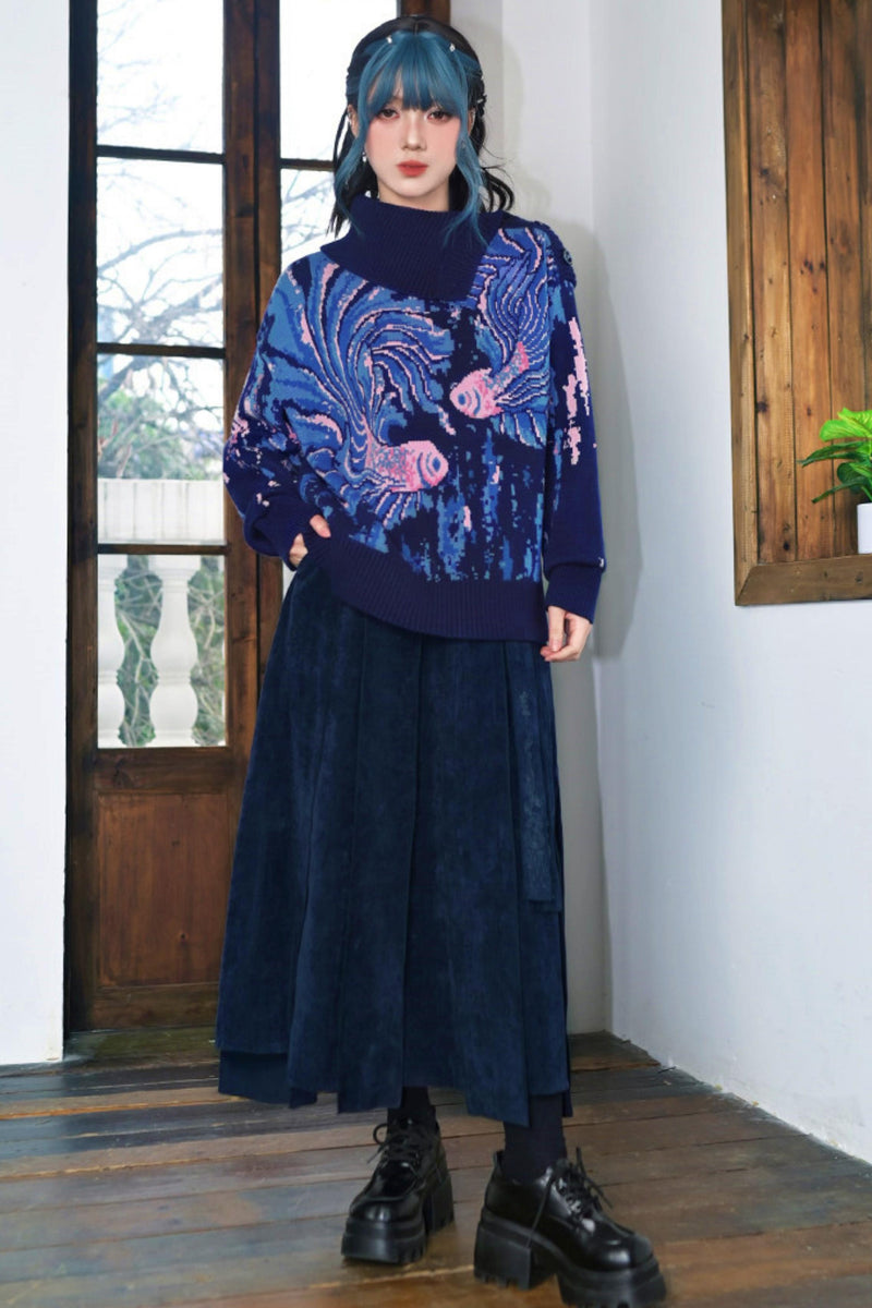 Floating Findream Jacquard Top
