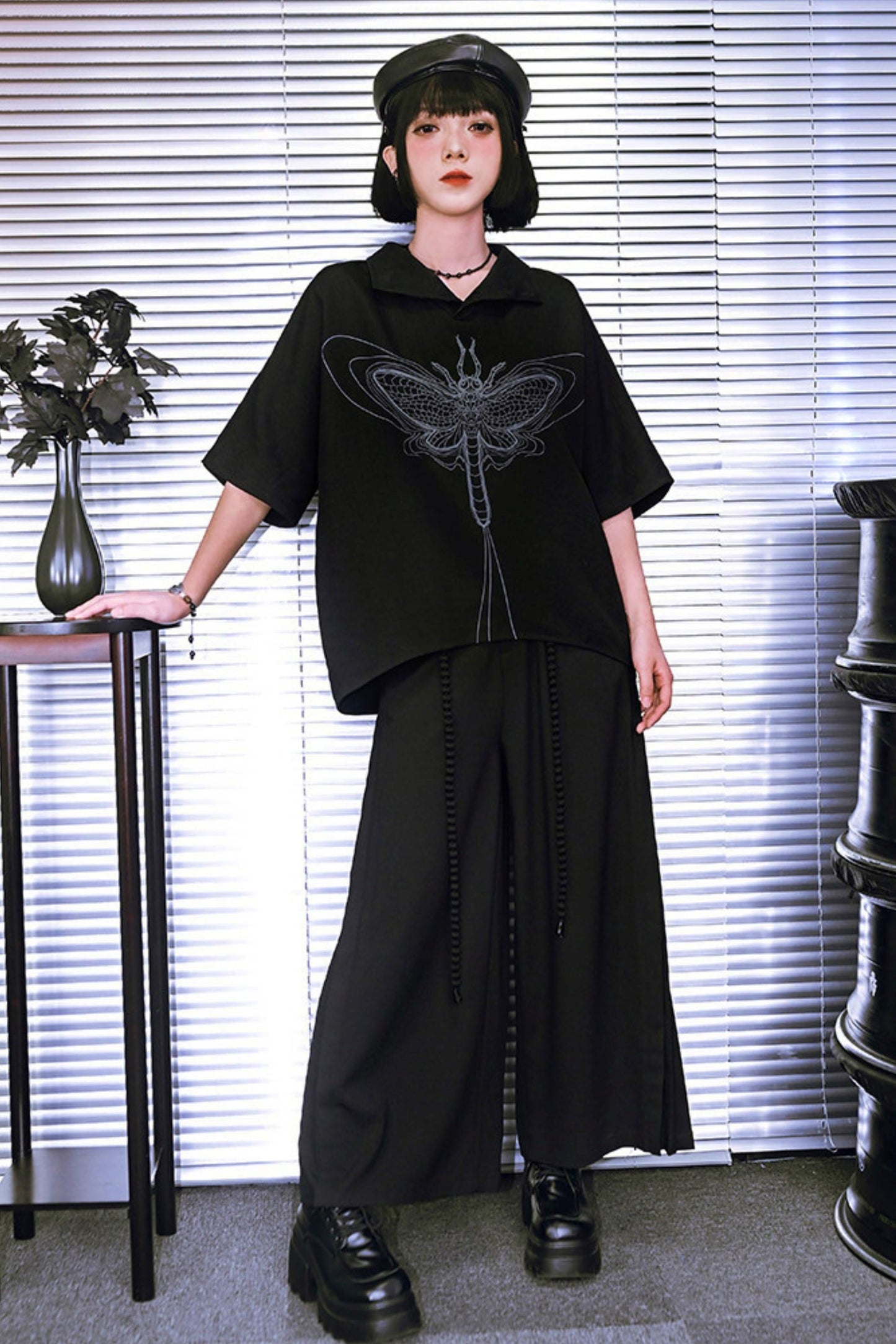 Eternity Printed Mid-sleeve Top