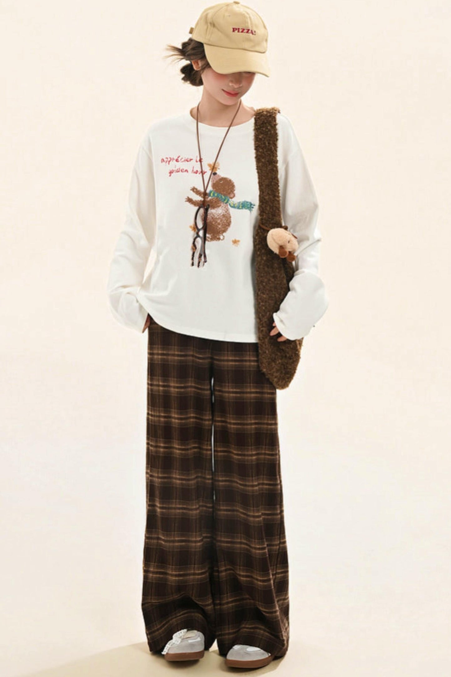 Sweet Bear Print Top