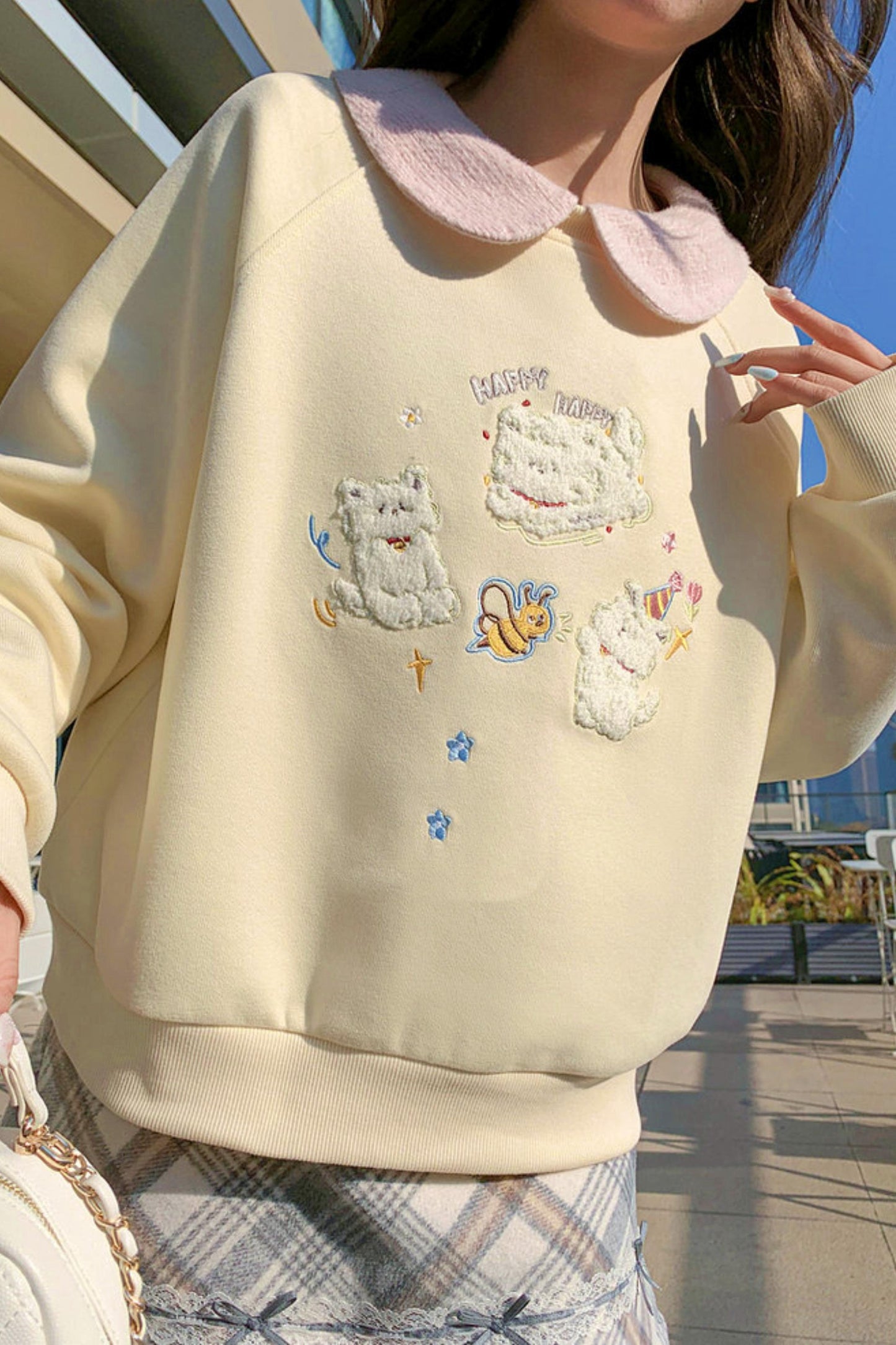 Sweet Dog Loose Sweatshirt