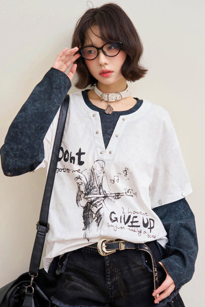 Rockin' Mode Loose Tops
