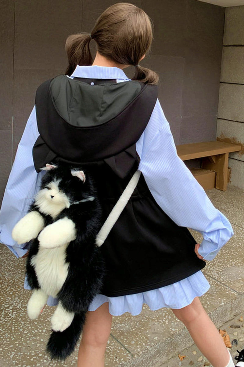 Cat Ear Hooded Dress