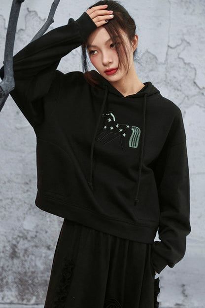 Little Horse Hooded Top