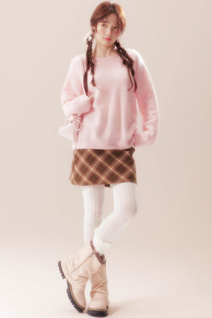 Pearl Bowknot Sweater