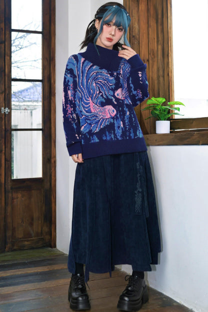 Floating Findream Jacquard Top