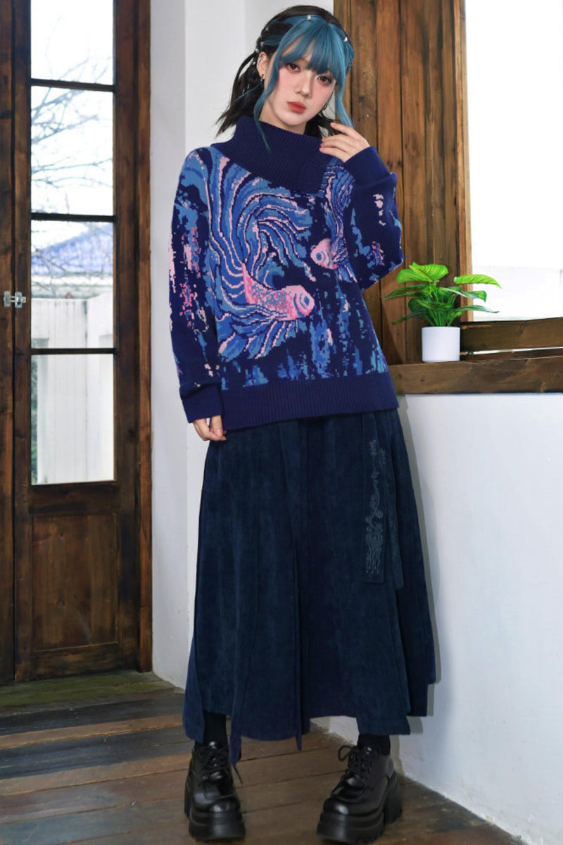 Floating Findream Jacquard Top