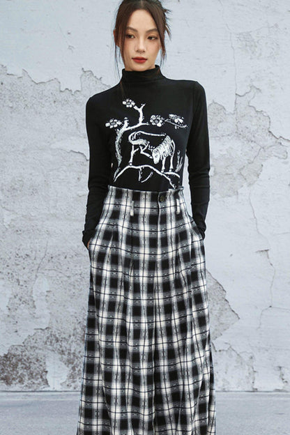 Artistic Knit Slim Fit Top