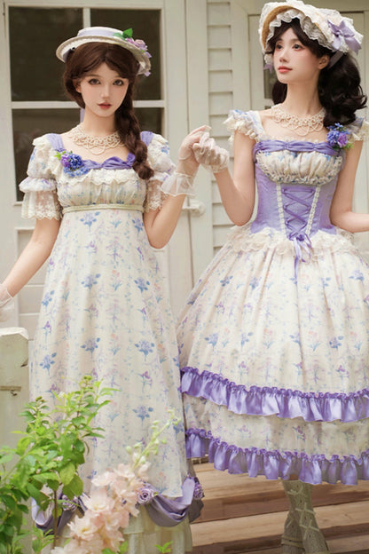 Letter and Poem Two Piece Look Dress Set