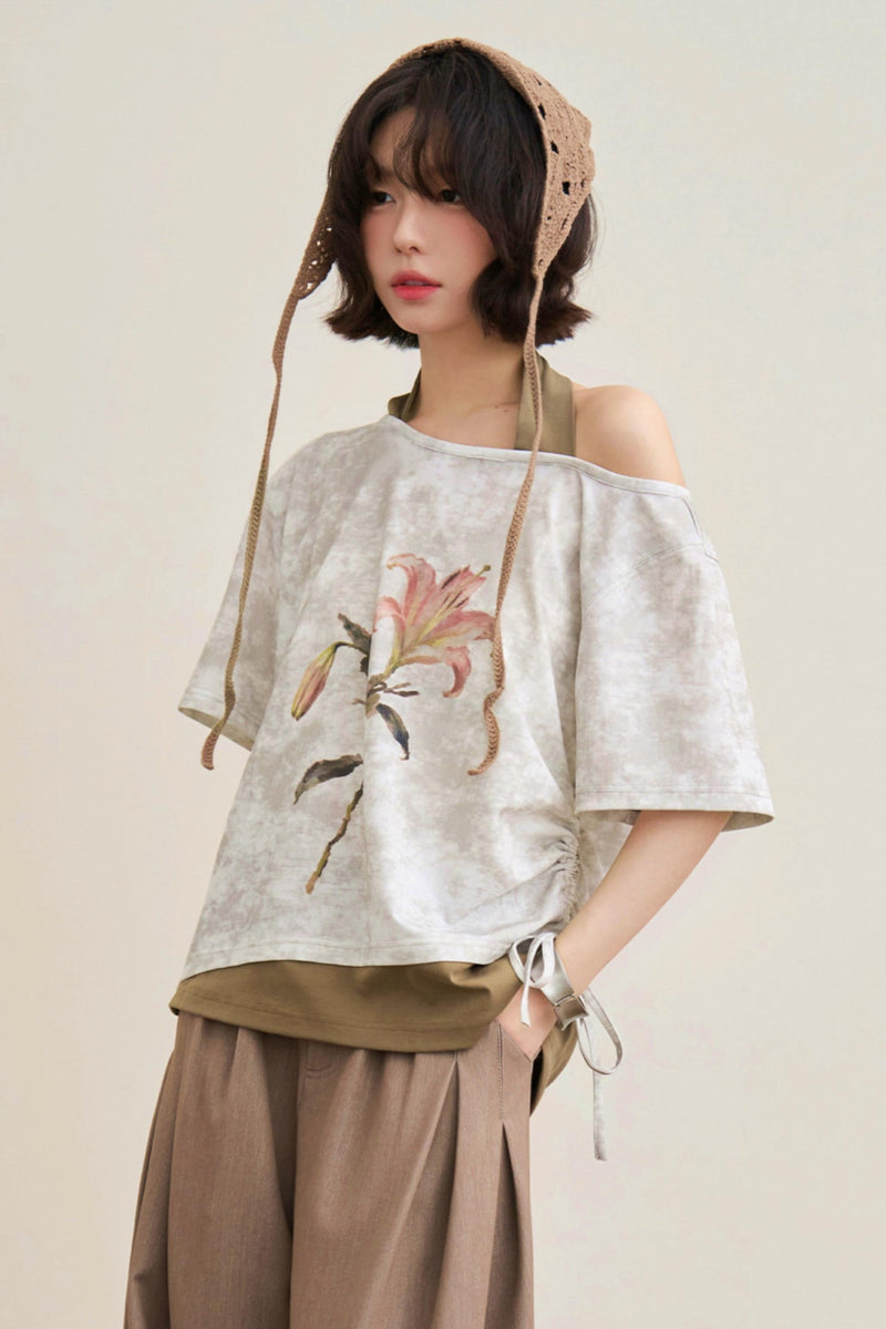 Retro Design Loose Top