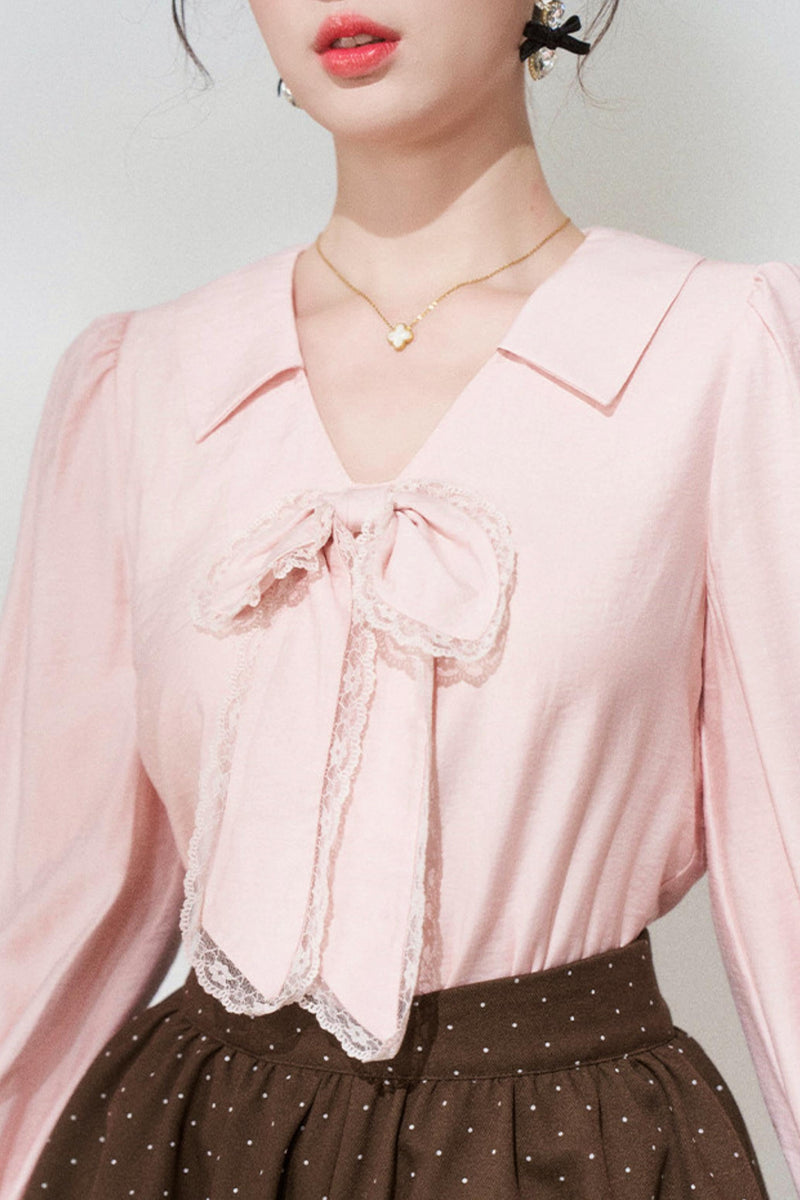 Pink Sweet Blouse + Shorts