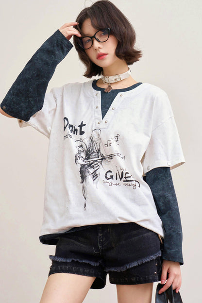 Rockin' Mode Loose Tops