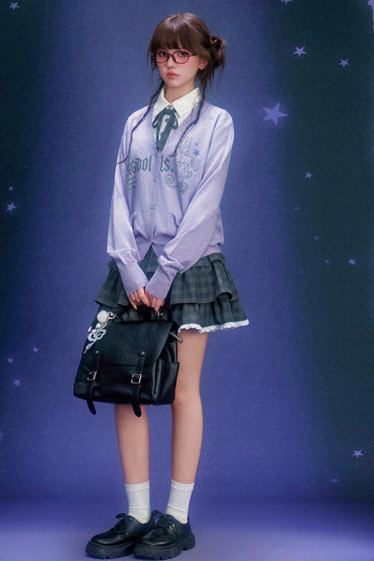 Plaid Tiered Dress