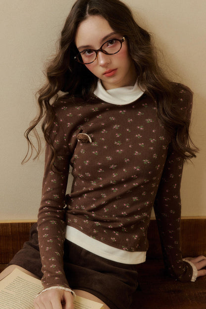 Tight Turtleneck Top