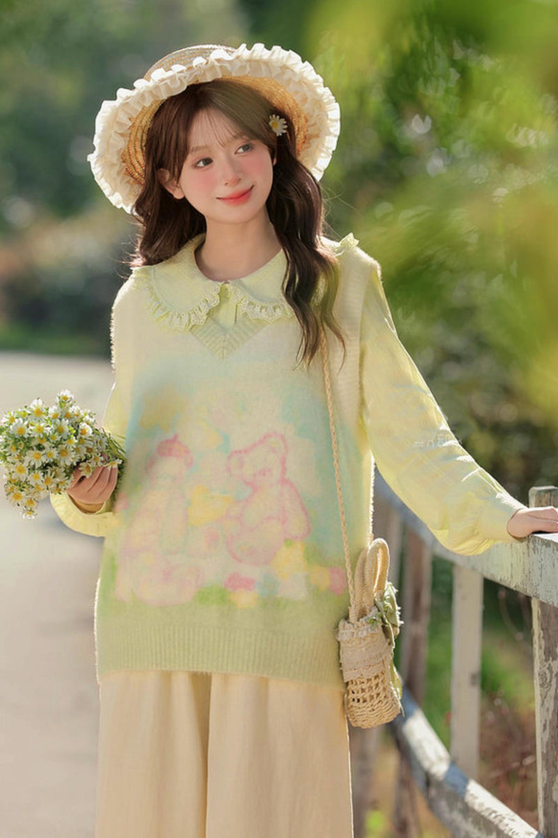 Forest Doll Collar Blouse