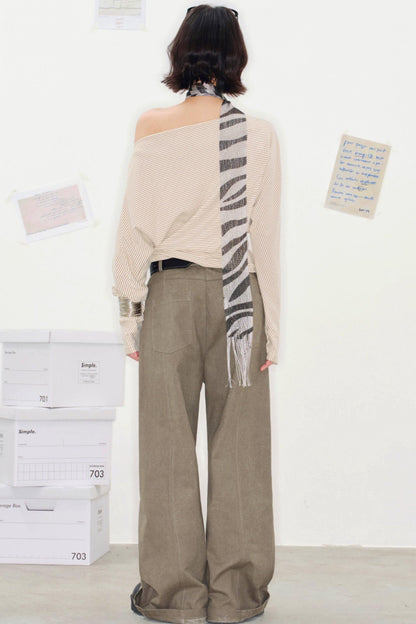 Timescale One Shoulder Top