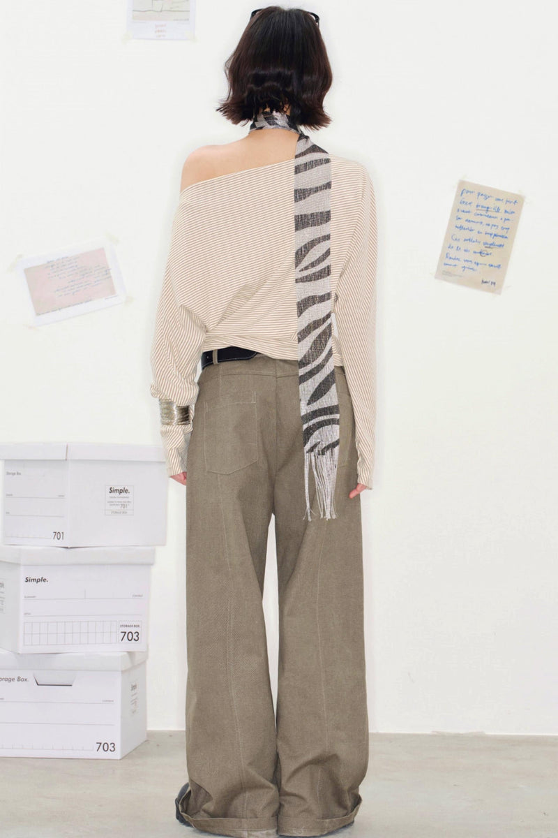 Timescale One Shoulder Top