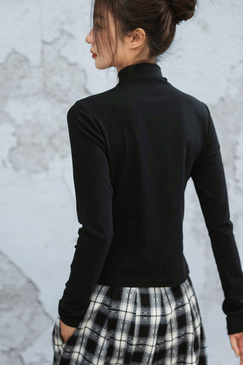Artistic Knit Slim Fit Top