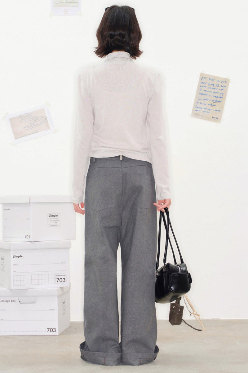 Ripple Drawstring Top