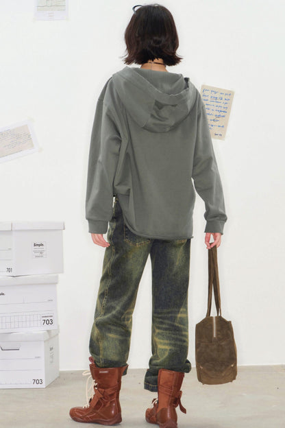 Mode Star Loose Hoodie Top