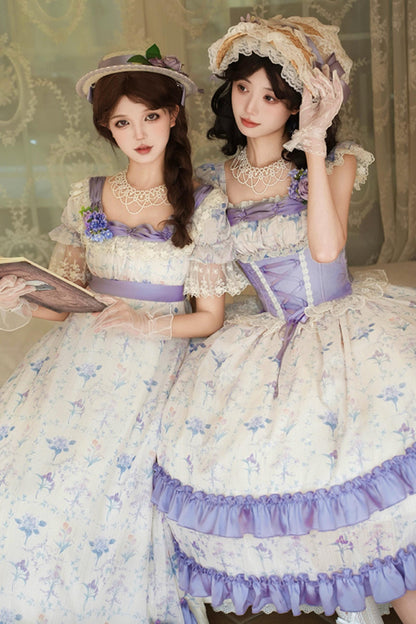 Letter and Poem Two Piece Look Dress Set