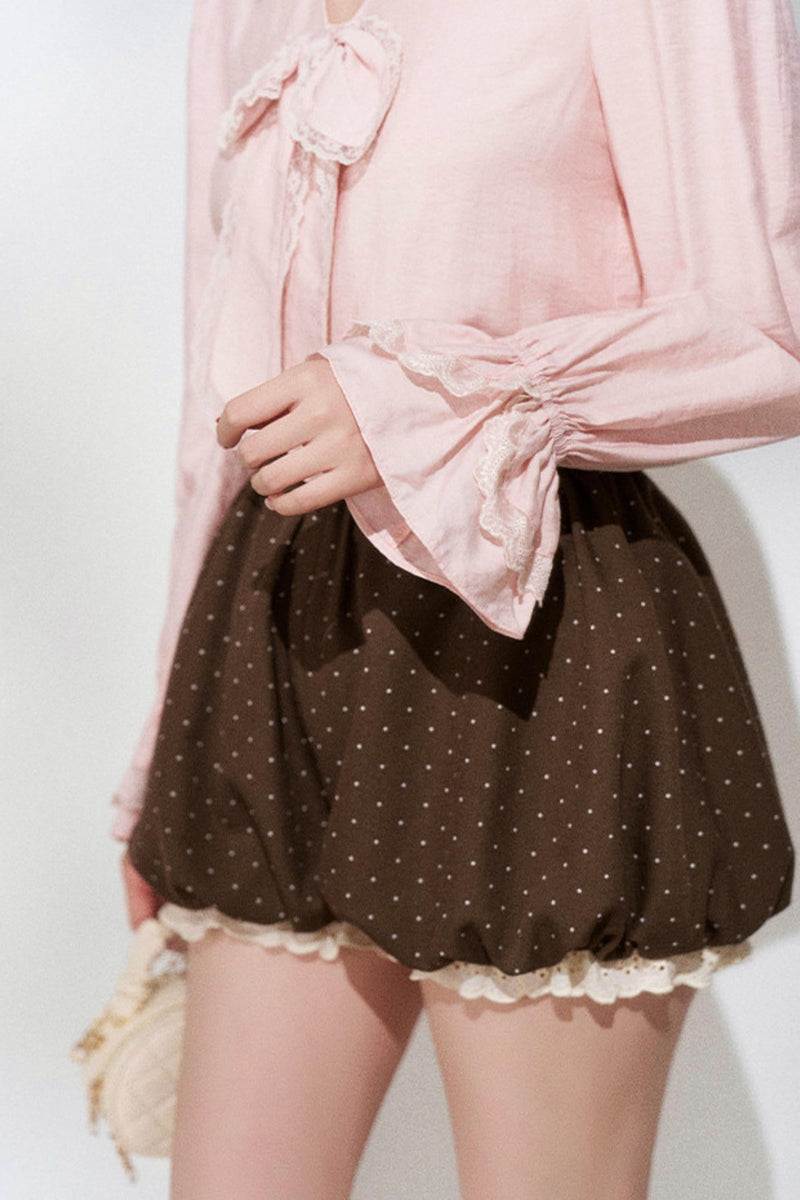 Pink Sweet Blouse + Shorts