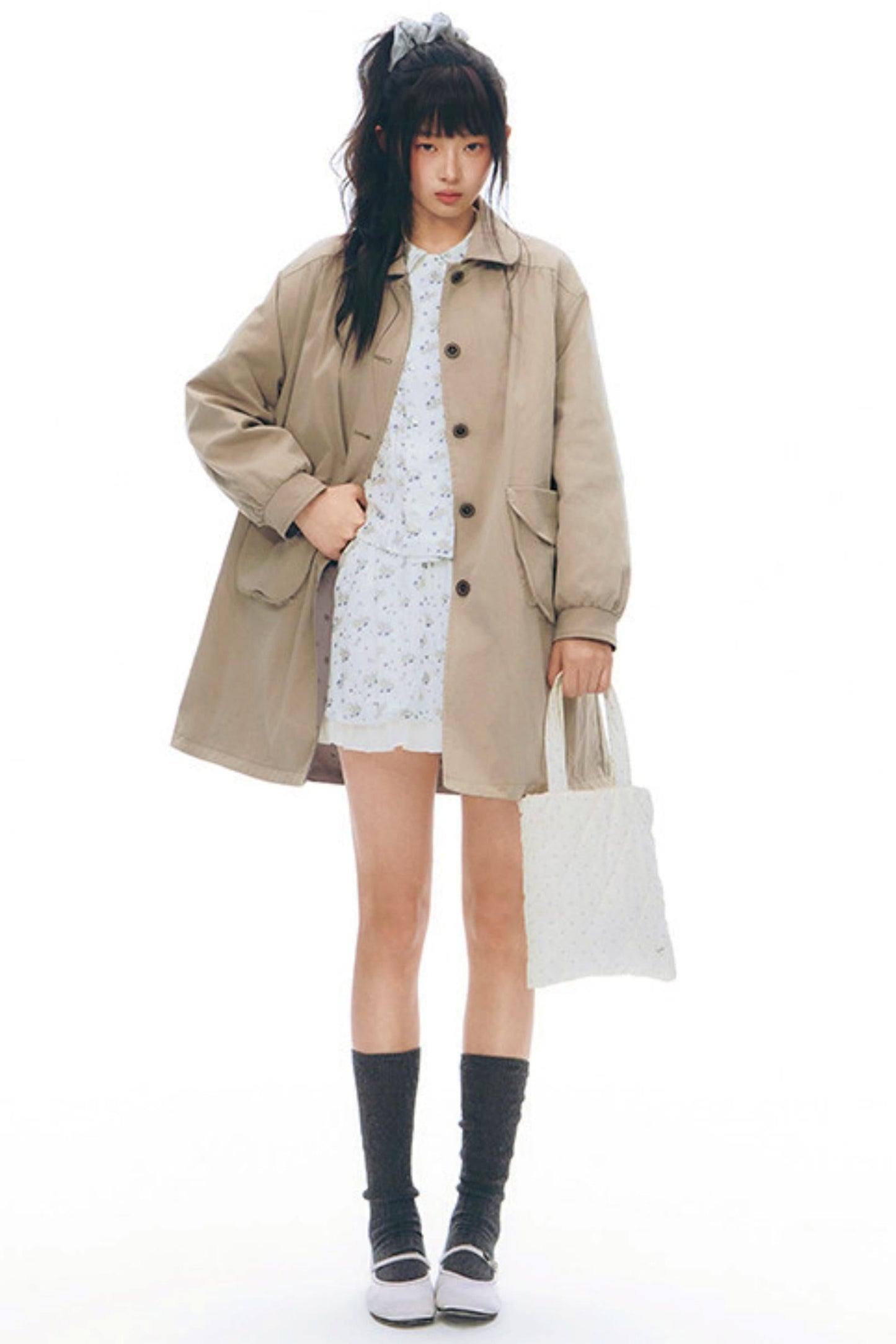 Pony Print Top + Skirt