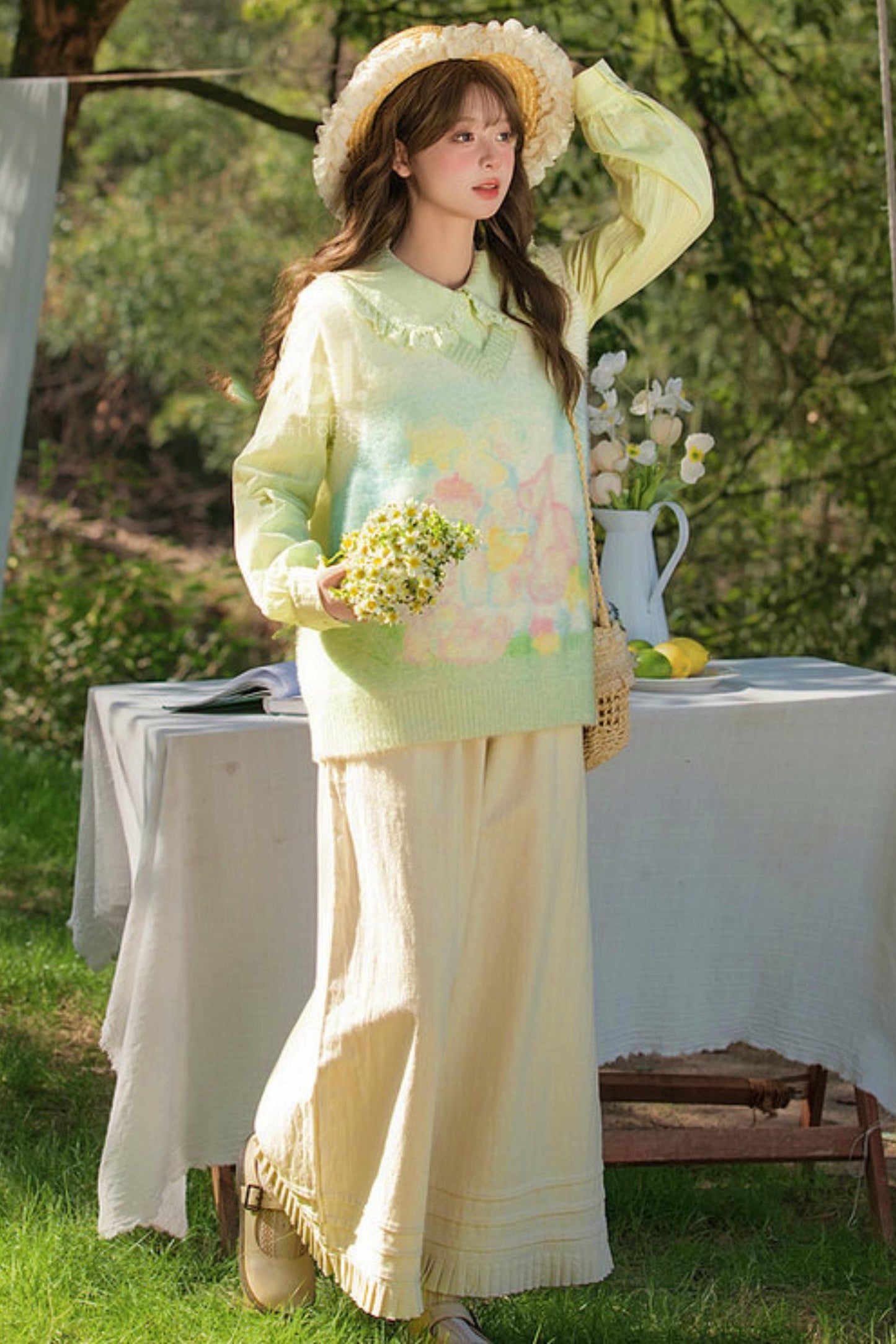 Forest Doll Collar Blouse