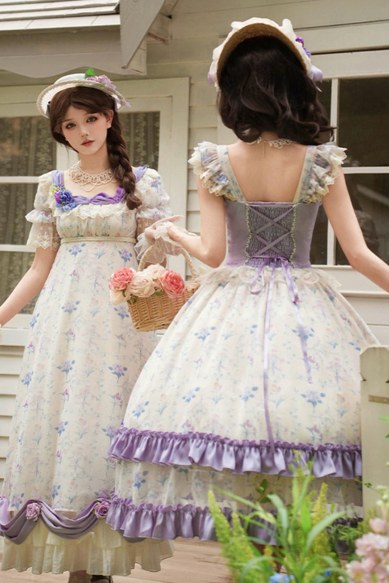 Letter and Poem Two Piece Look Dress Set