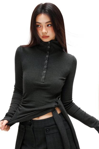 Turtleneck Heating Tops