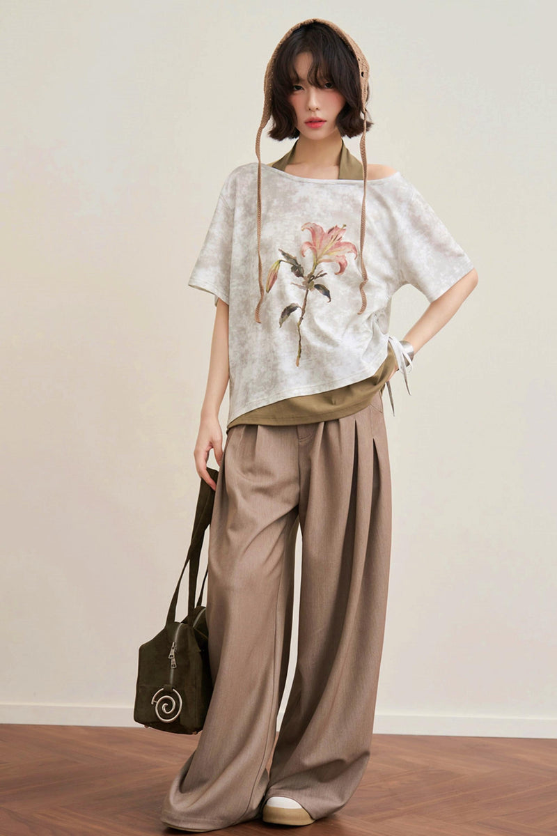 Retro Design Loose Top