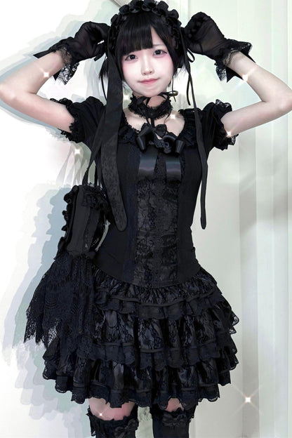 Nocturne Lace Skirt + Top