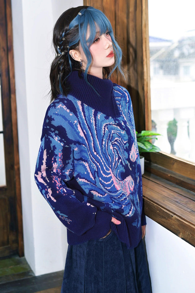 Floating Findream Jacquard Top