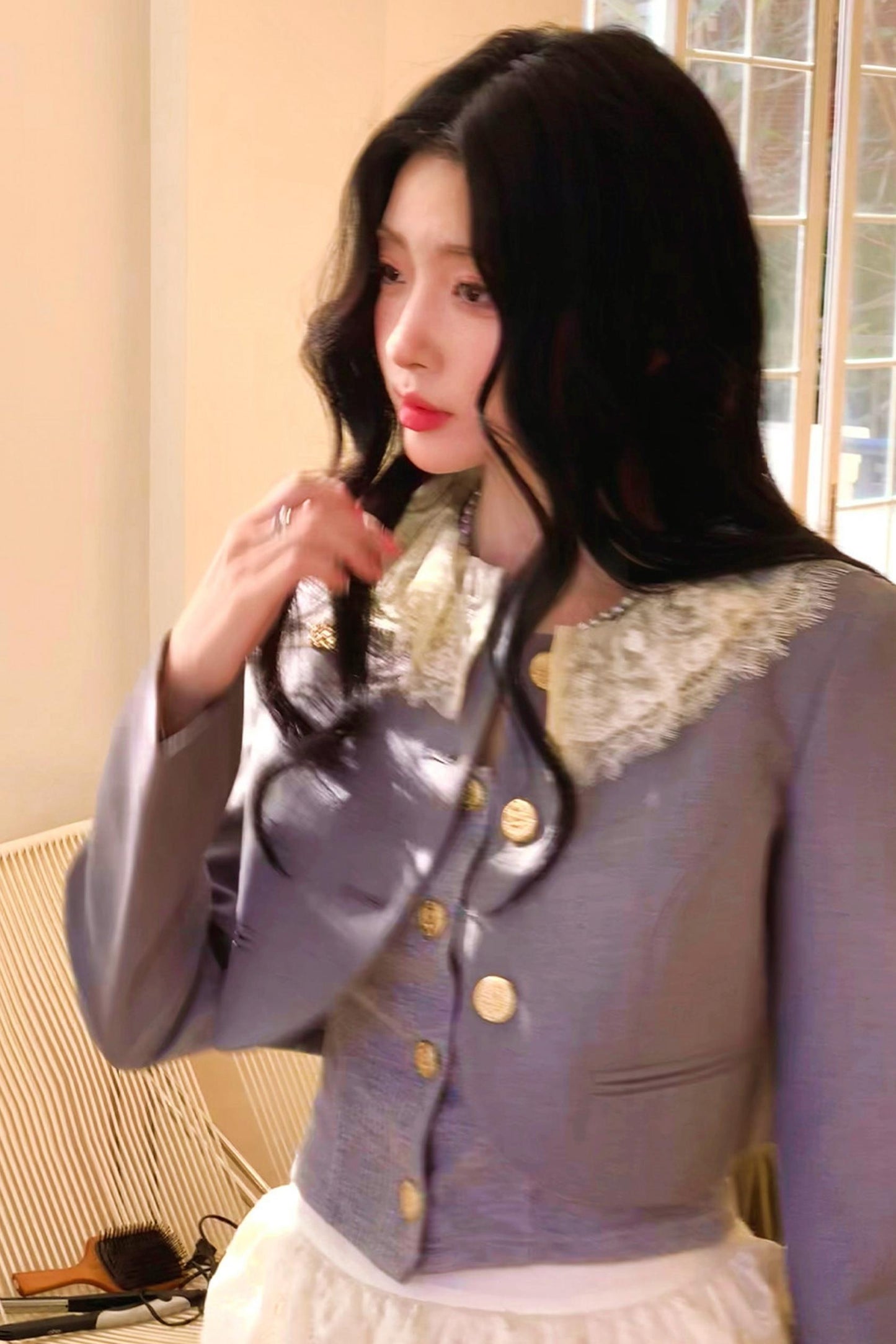 French Wreath Jacket + Top + Skirt