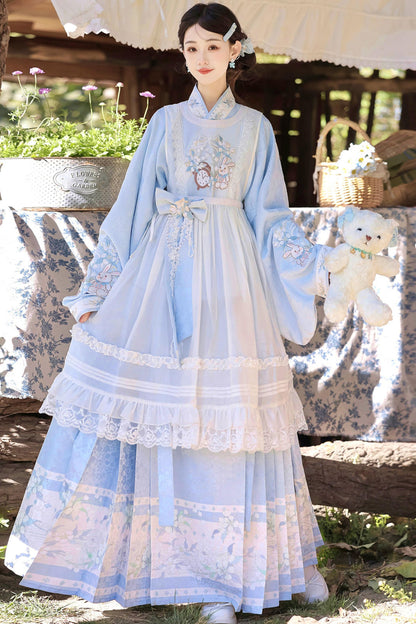 Fantasy Alice Retro Dress Set