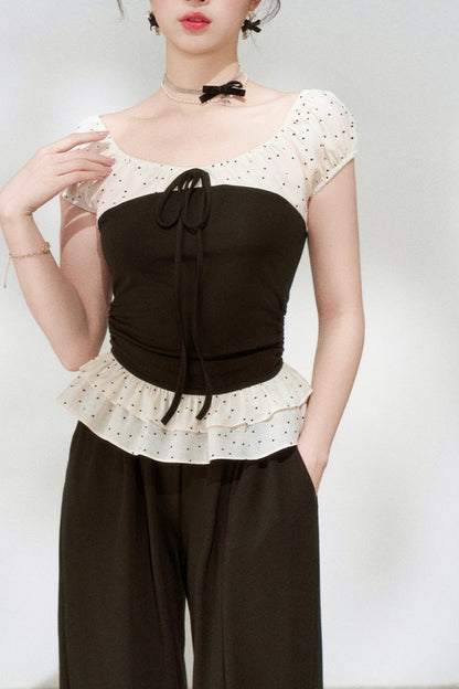 Off-shoulder Top + Pants