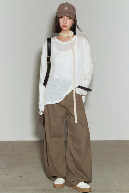 Cover-up Sheer Loose Top