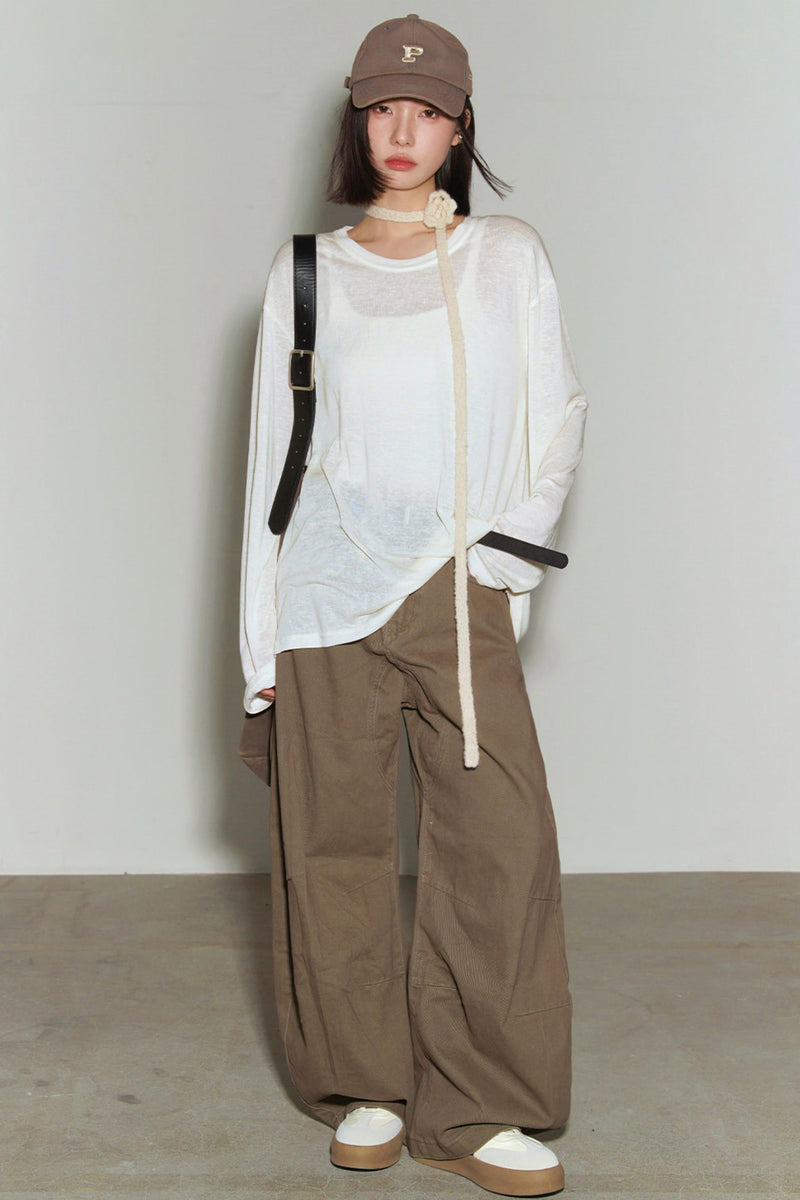 Cover-up Sheer Loose Top