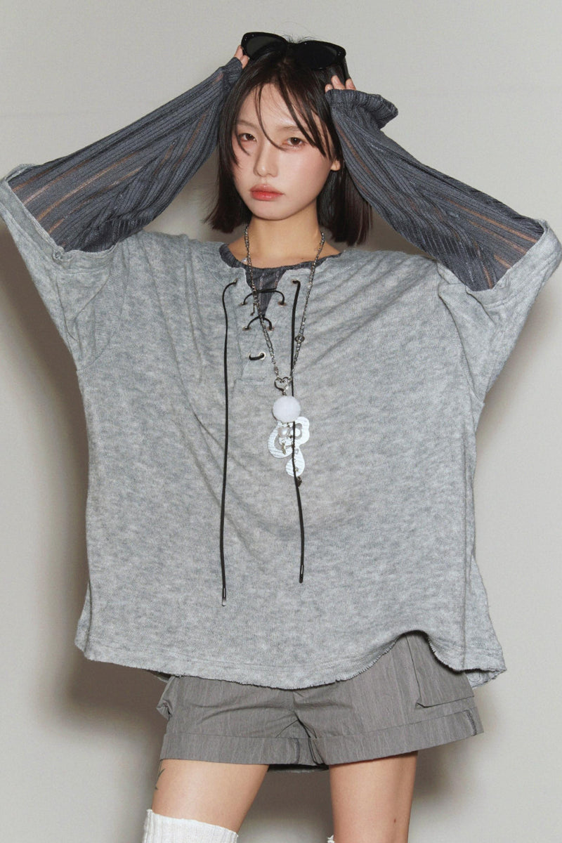 Gravity Patchwork Color Block Top