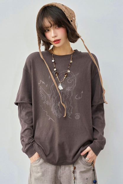 Dreamy Unicorn Long Sleeve Top
