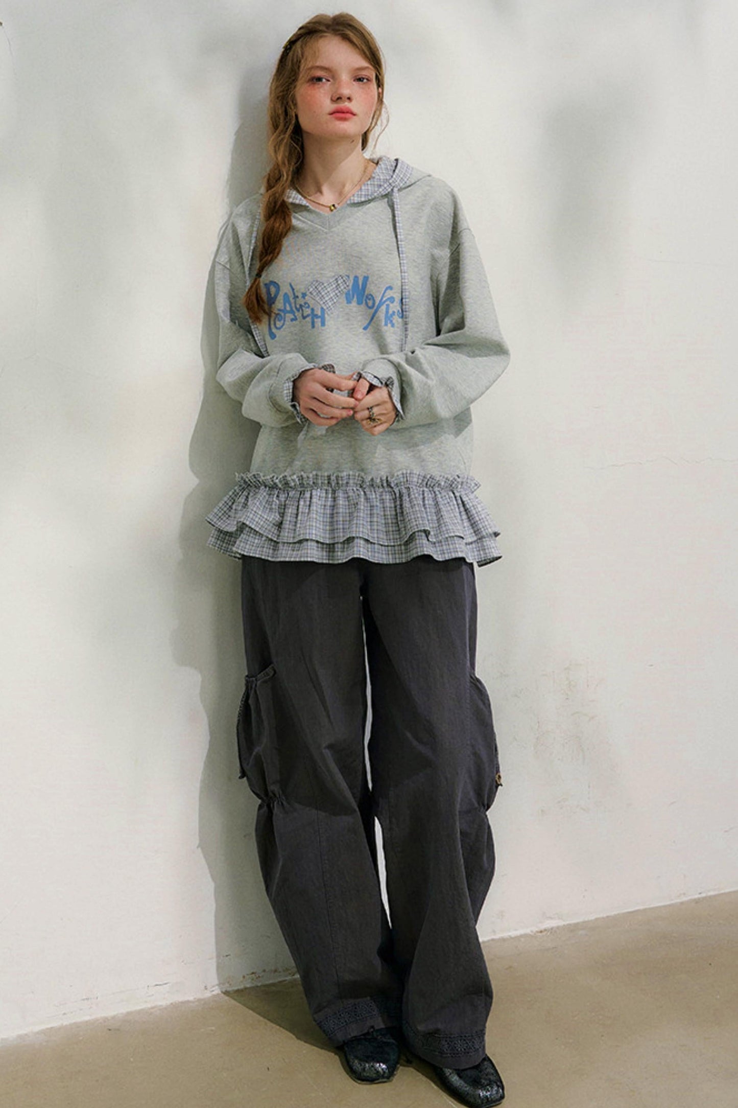 Loose Sweet Hooded Sweatshirt