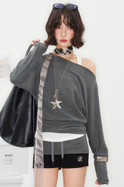Timescale One Shoulder Top