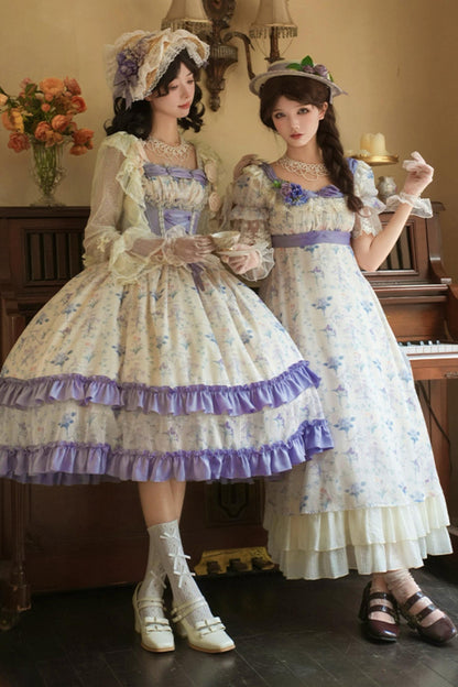 Letter and Poem Two Piece Look Dress Set